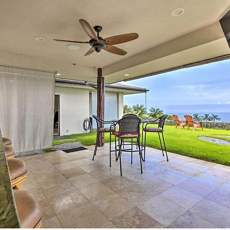 Villa Sweeping Ocean Views Ideal Location Gated à Kailua-Kona Extérieur photo